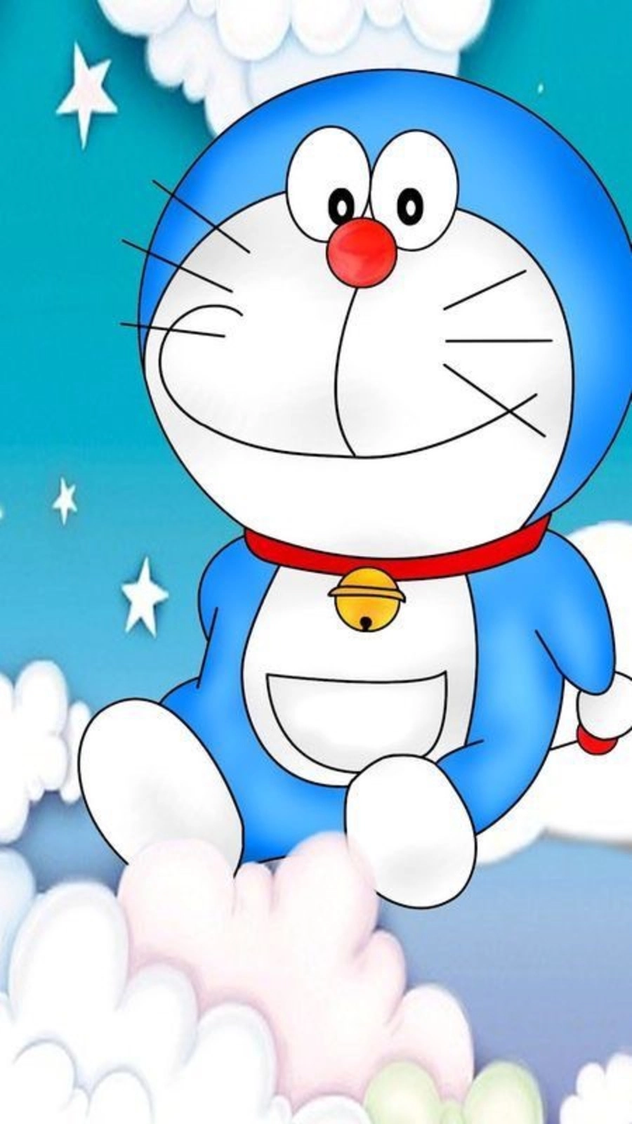 Hình ảnh con Doraemon mang nét hiền hòa