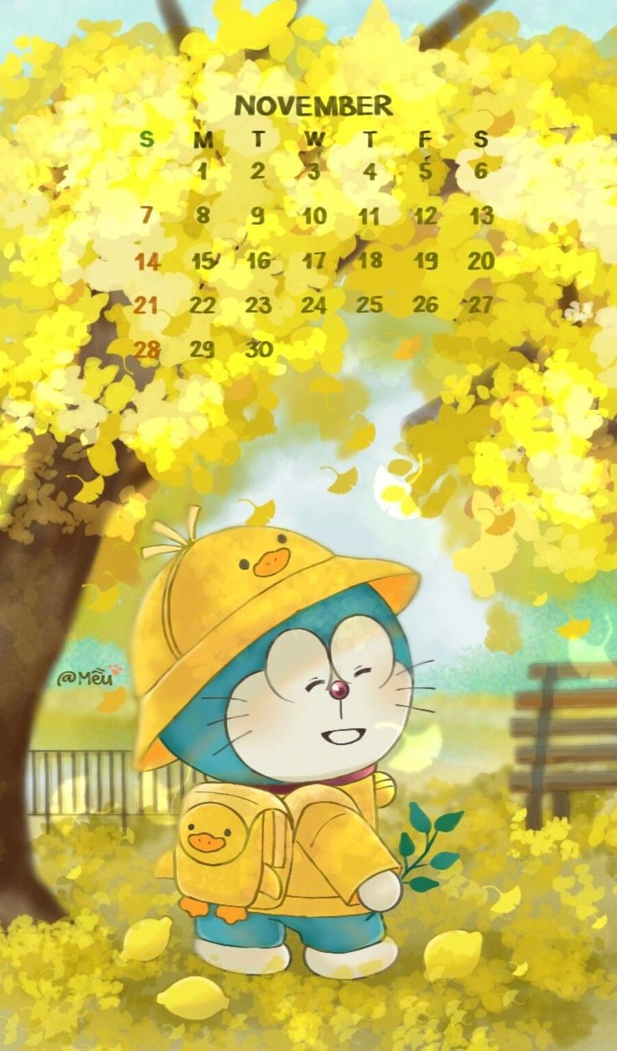 Hình ảnh của Doraemon dễ thương làm tan chảy