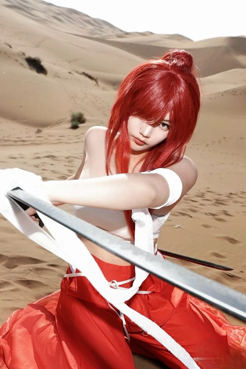 Cosplay Erza Scarlet thu hút mọi ánh nhìn tại lễ hội anime