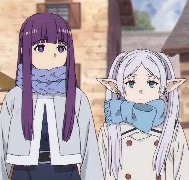 Frieren x Fern fanart chan chứa yêu thương tinh tế