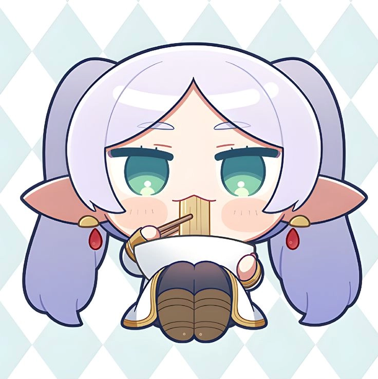 Frieren chibi png tiện lợi cho mọi ý tưởng thiết kế