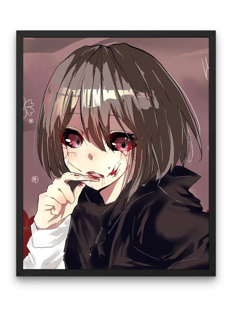 Hinami Fueguchi art hay gắn với sắc cam dịu và nền hoàng hôn