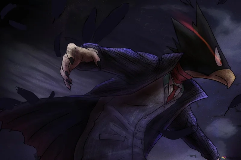 Tokoyami Fumikage mạnh mẽ và trầm lặng