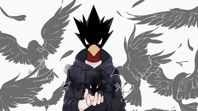 My Hero Academia Fumikage Tokoyami nội tâm sâu
