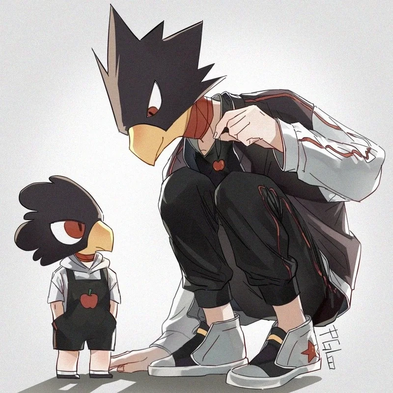 Tokoyami official art cực chất và đầy uy lực