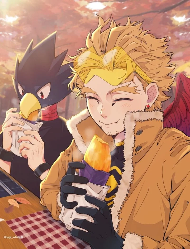 MHA Hawks x Tokoyami tình cảm vượt ngôn từ