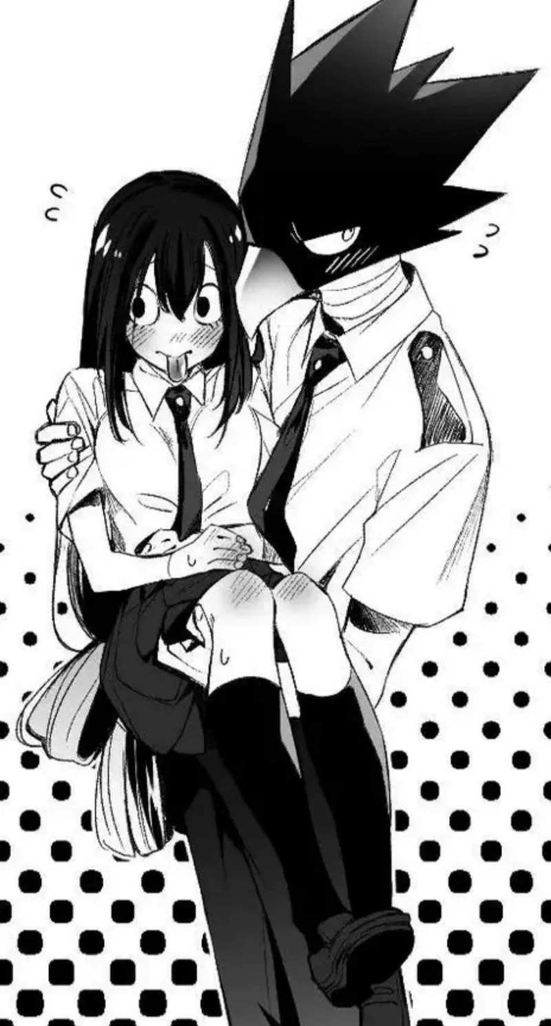 Tokoyami x Tsuyu bóng tối và sự tĩnh lặng giao nhau