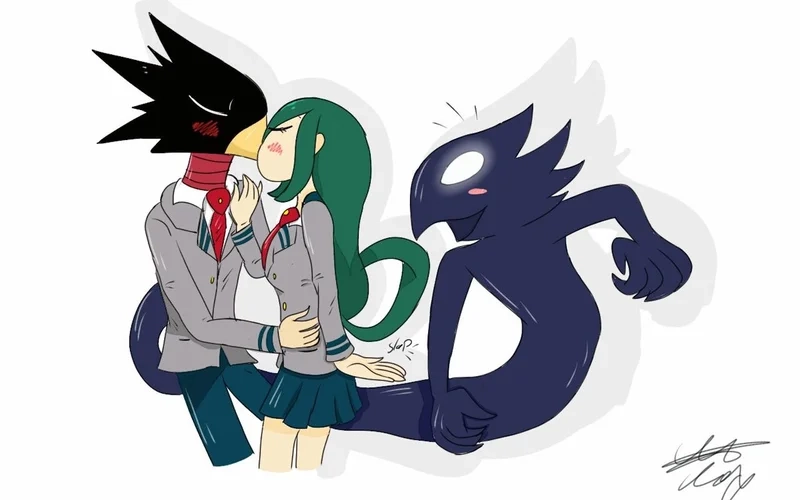 Fumikage Tokoyami x Tsuyu lặng thầm mà dai dẳng