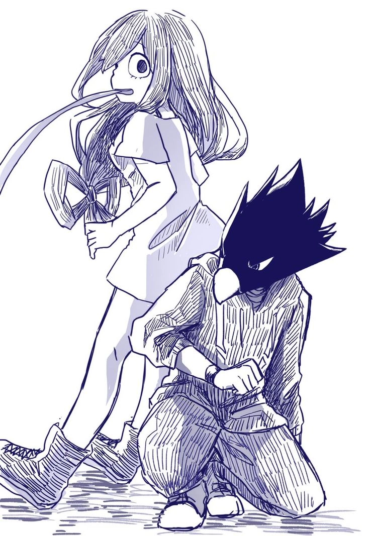 MHA Tokoyami x Tsuyu mối quan hệ khó gọi tên