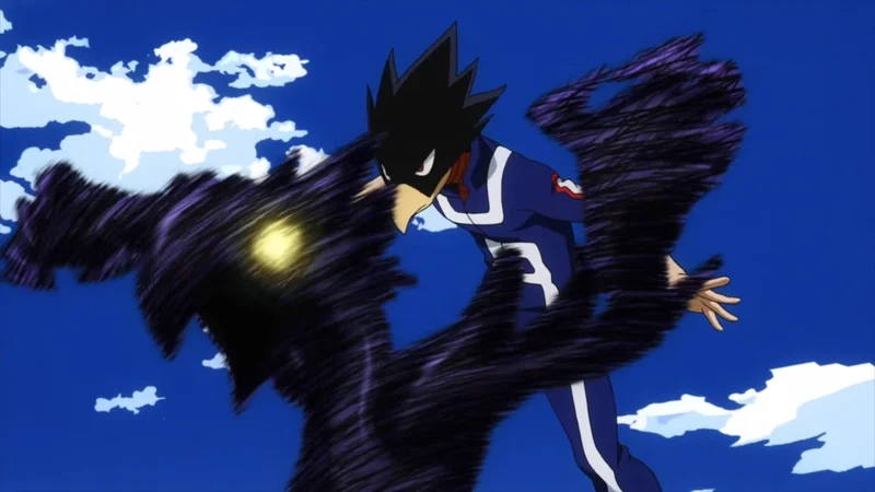 Anime Tokoyami bước ra từ cõi bóng đêm