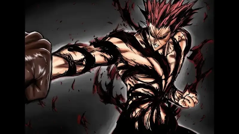 Garou body thể hiện rõ sức mạnh và sự quyết liệt