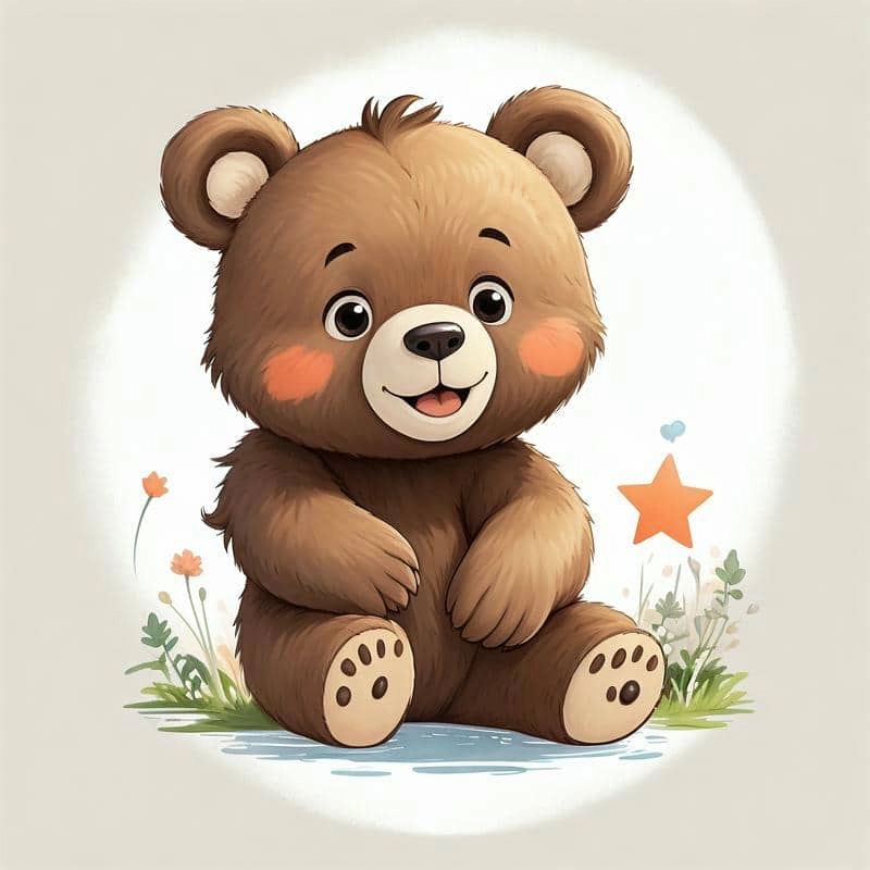 Sống động từng khoảnh khắc với gấu chibi cực yêu