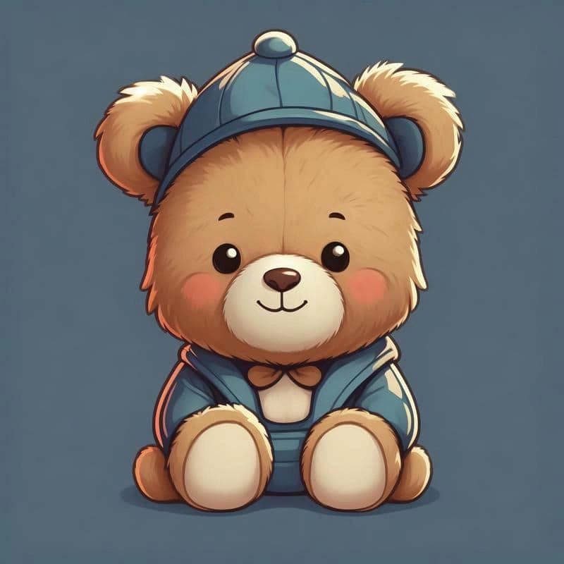 Tuyển chọn hình cute chibi gấu đậm chất dễ thương