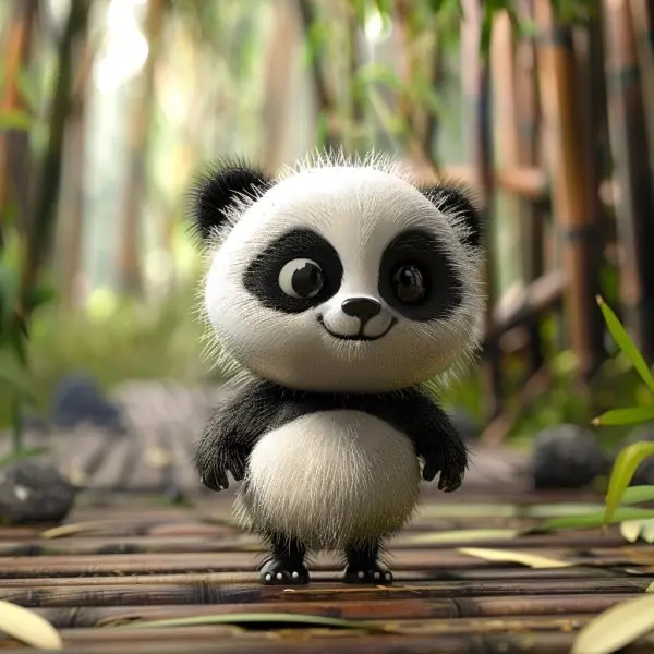 Khám phá tik tok avatar ảnh gấu trúc cute chibi độc đáo