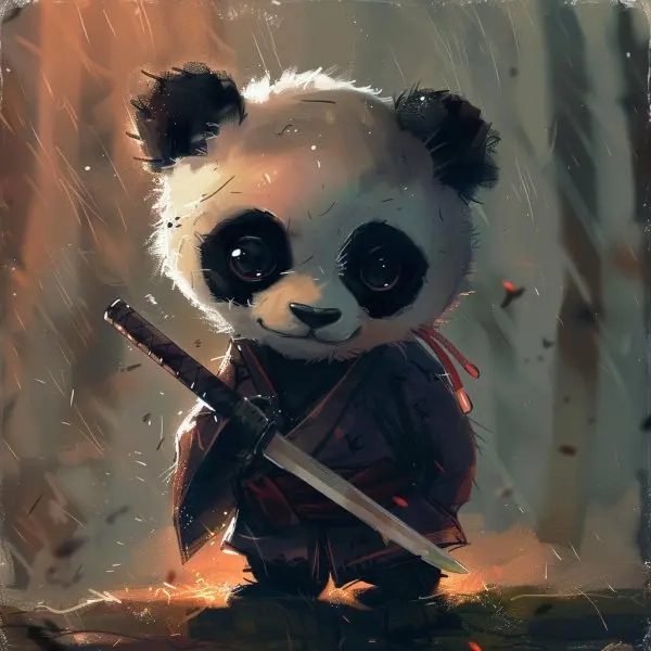 Trải nghiệm avatar gau ảnh gấu trúc cute chibi mới lạ