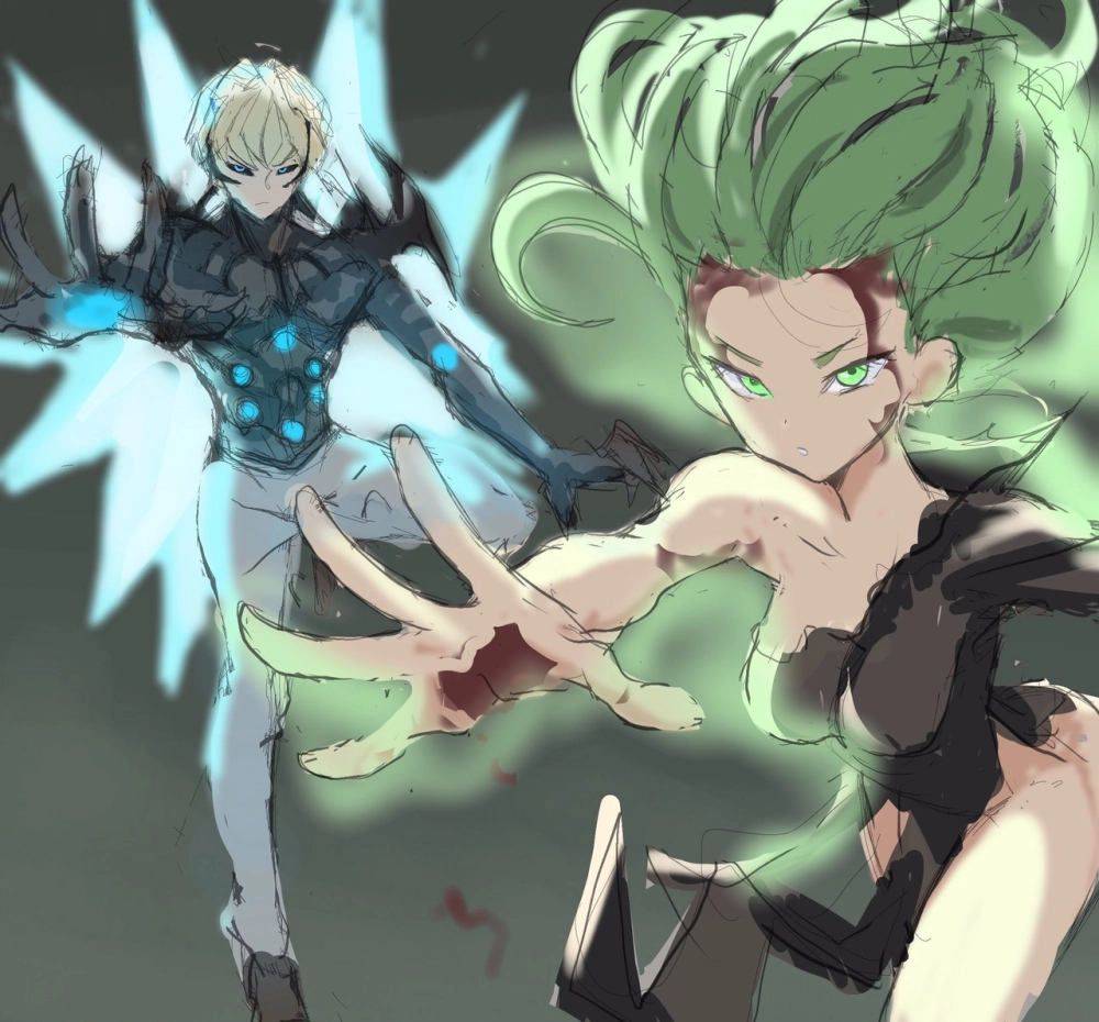 Genos x Tatsumaki cặp đôi đối nghịch cực hút fan