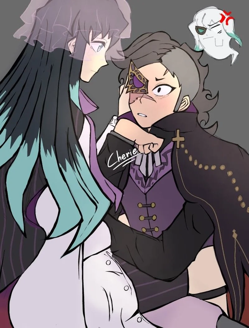 Muichirou x Genya như gió thoảng qua tâm trí đau buồn