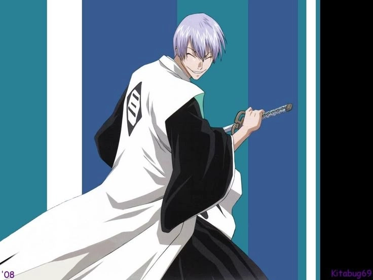 Gin Ichimaru 4k hình ảnh sắc nét chạm vào trái tim