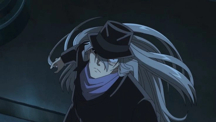 Hình Gin trong Conan nhuốm màu đen tội ác