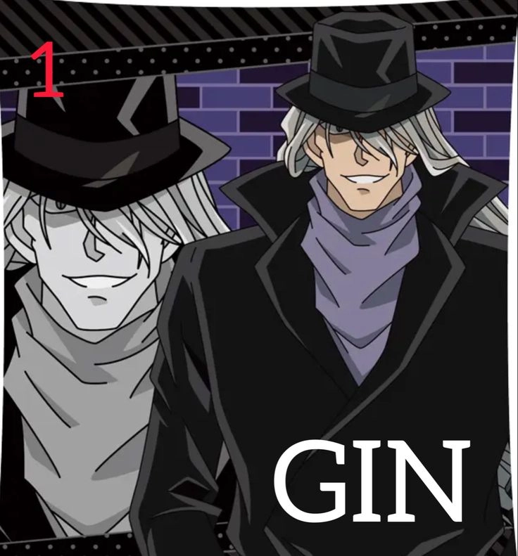 Gin tổ chức áo đen là biểu tượng của cái chết