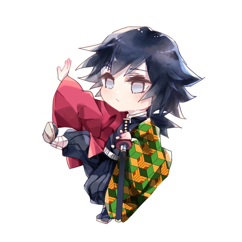 Cute chibi Giyuu phiên bản ngộ nghĩnh dễ thương