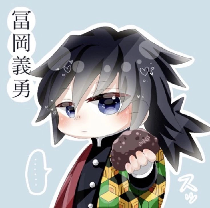 Chibi Giyuu Tomioka phiên bản nhỏ xinh đáng yêu