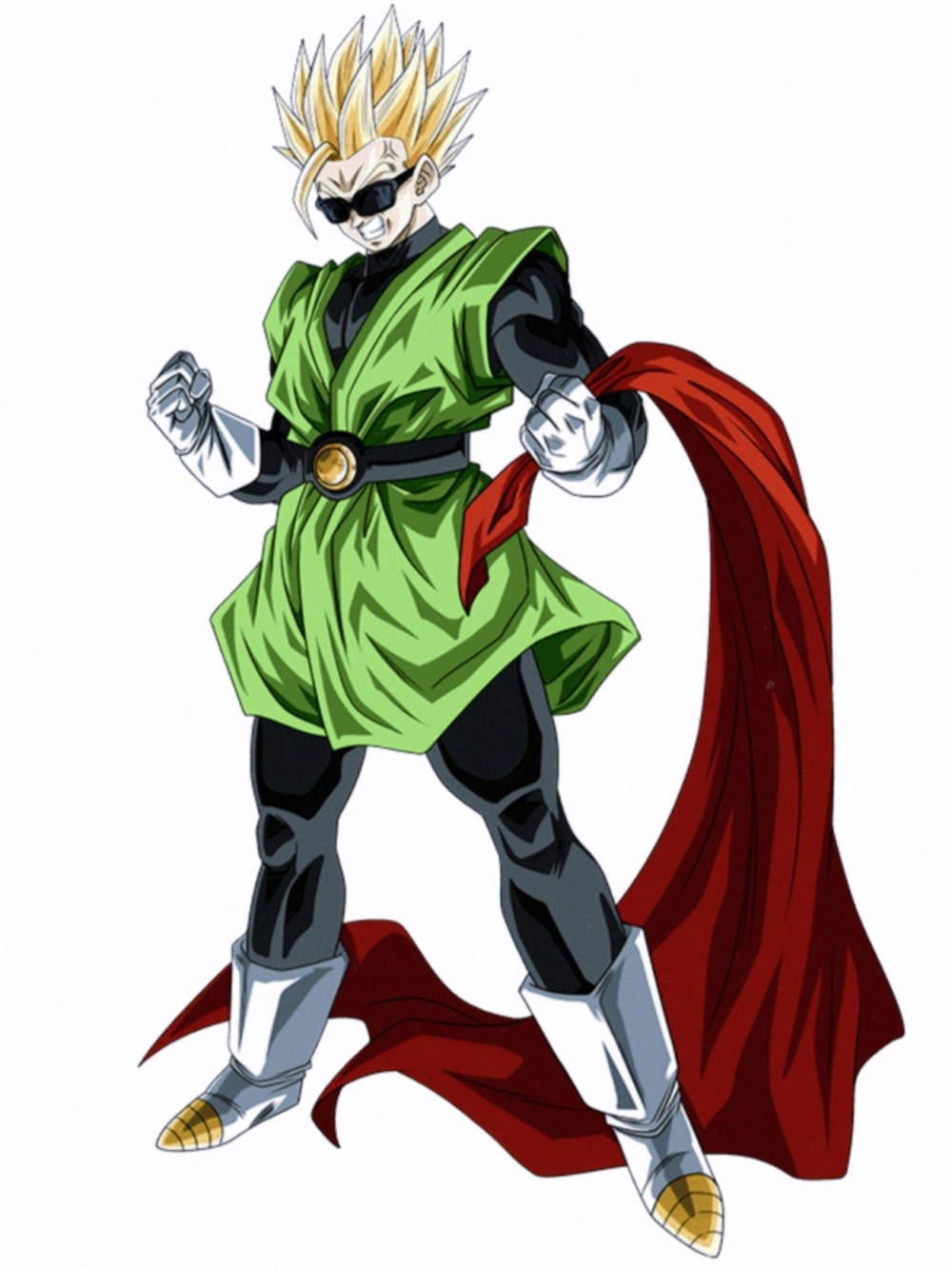 Gohan super saiyan 4 với hình dạng hầm hố