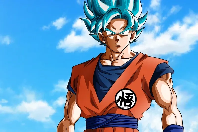 Goku Pose tư thế chiến đấu biểu trưng cho sự bất khuất
