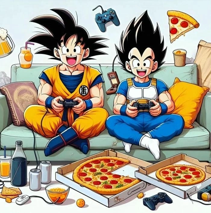 Ngắm nhìn vẻ đẹp mạnh mẽ của goku chibi ngầu