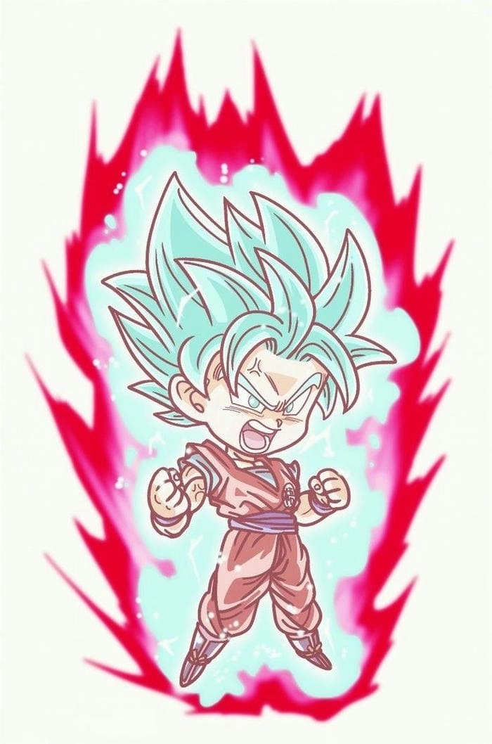 Khám phá nét dễ thương của son goku chibi