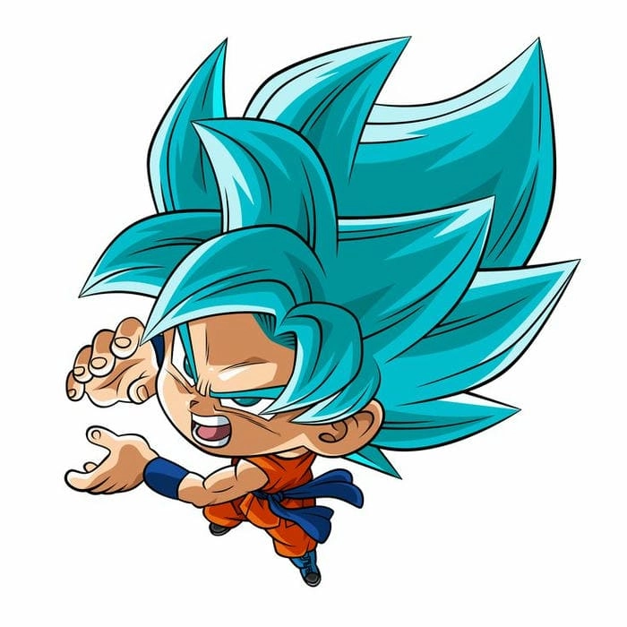 Tải miễn phí file goku chibi png nền trong suốt