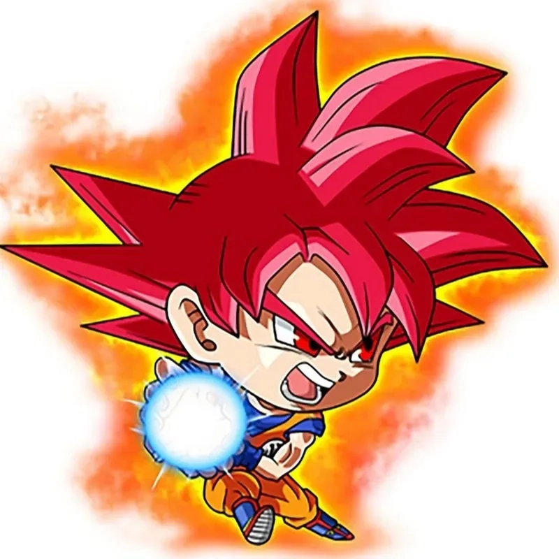 Goku Chibi Cute nét vẽ nhỏ xinh nhưng vẫn rất oai phong