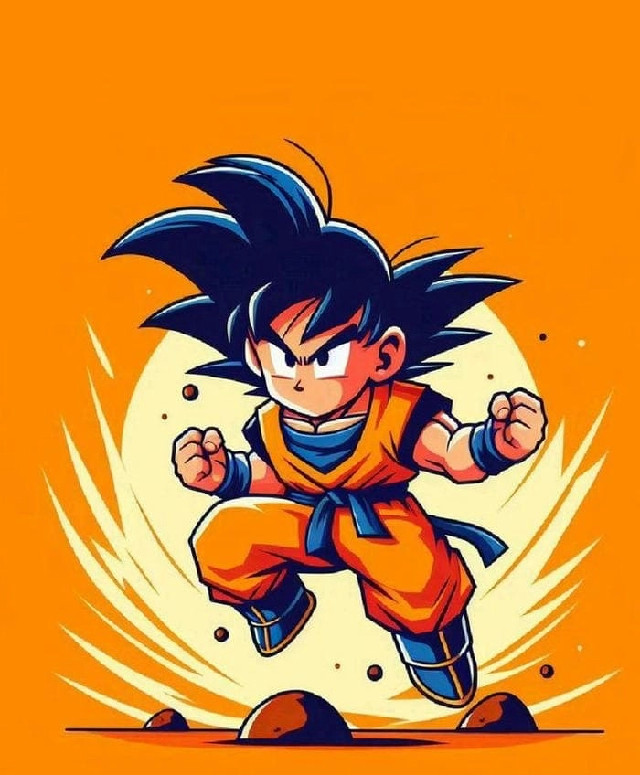 Khám phá phong cách goku chibi kawaii dễ thương