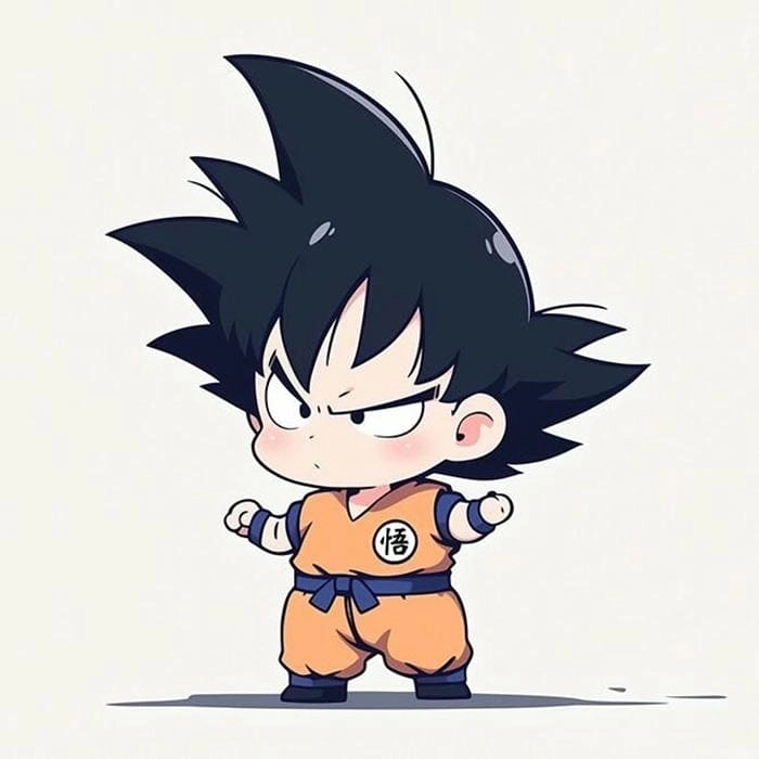 Xem tạo hình goku chibi ssj siêu ngầu