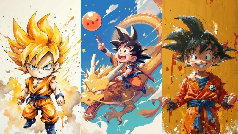  Tuyển chọn ảnh Goku chibi đẹp nhất khiến fan mê mẩn 