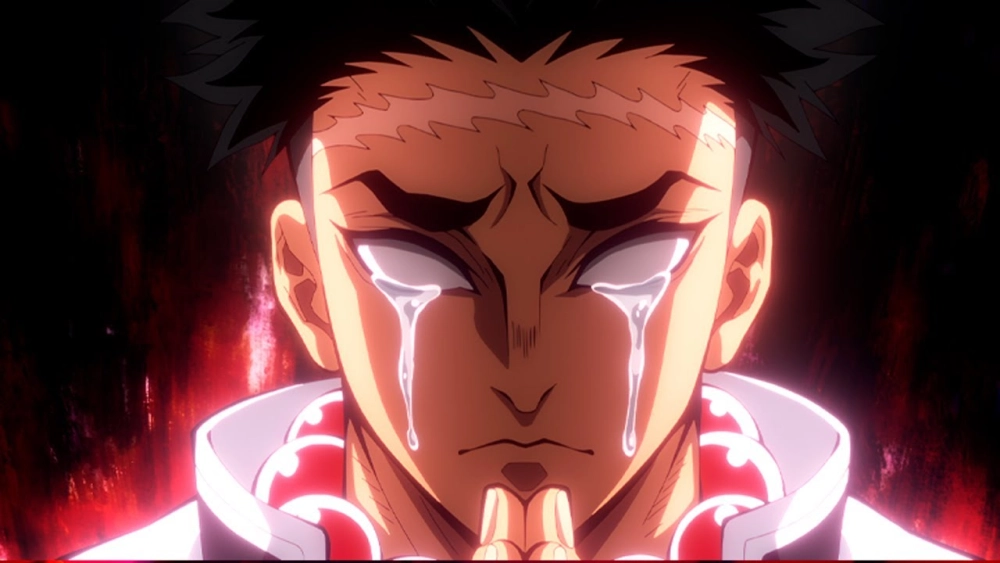 Vũ khí của Gyomei đầy uy lực và tôn nghiêm