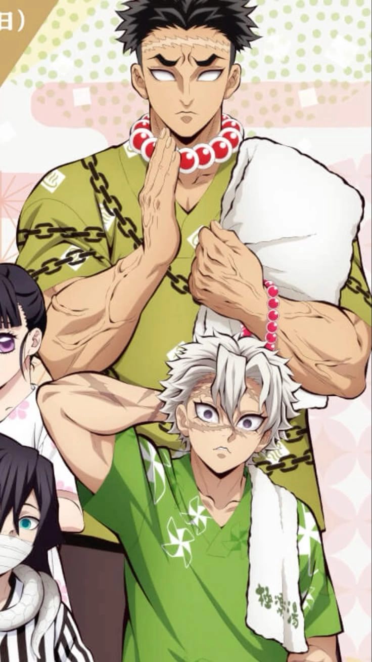 Kny Gyomei x Sanemi hòa quyện sức mạnh và lòng tin