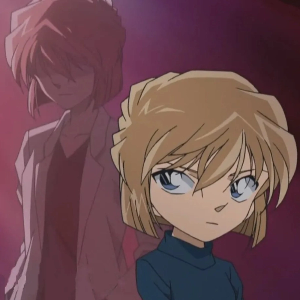 Hình Haibara cute pha chút ngây ngô và bí ẩn