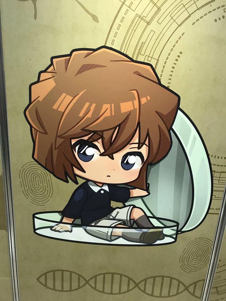 Haibara chibi đáng yêu với đôi mắt to tròn