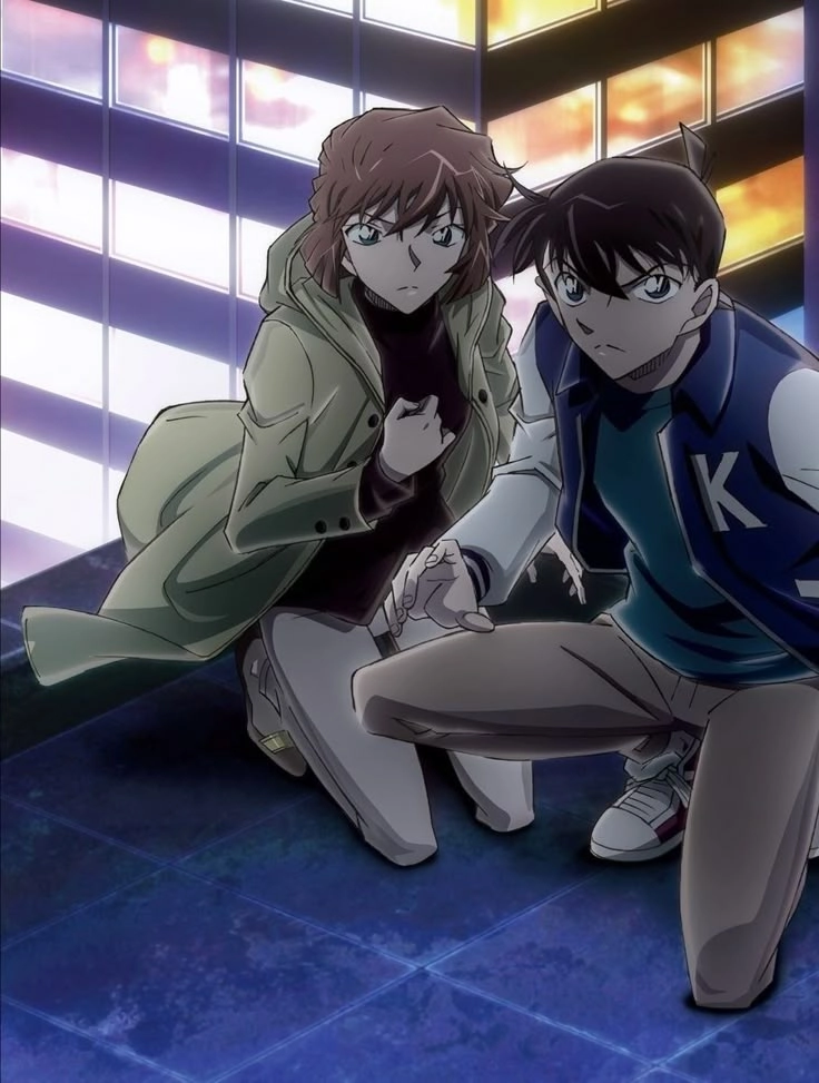 Haibara x Shinichi là mối quan hệ đầy giằng xé