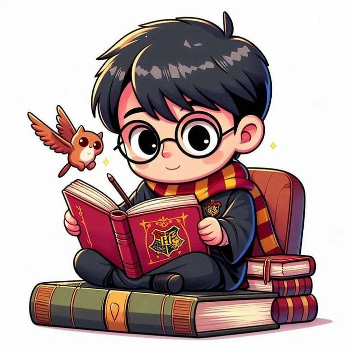 Hướng dẫn vẽ harry potter chibi siêu cute