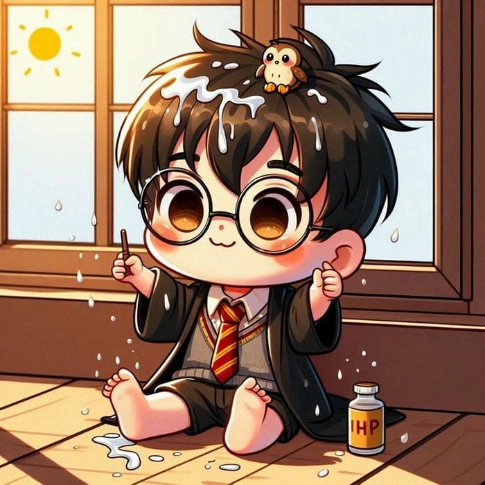 Tải ngay bộ harry potter chibi clipart đẹp mắt