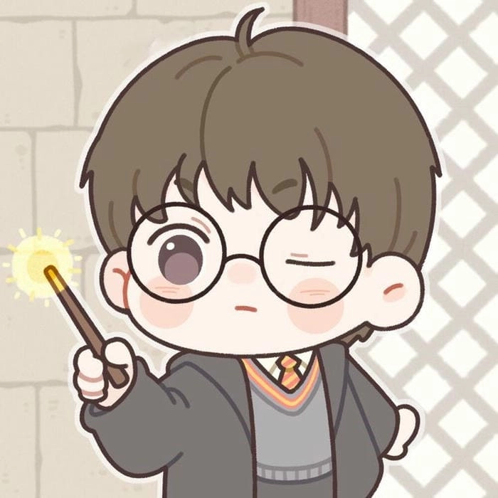 Tải bộ harry potter chibi stickers độc đáo nhất