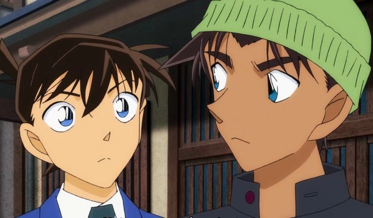 Heiji Hattori và Shinichi Kudo là đối thủ thân thiết