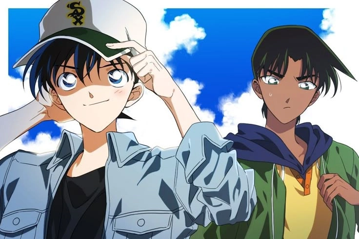 Shinichi Kudo and Heiji Hattori luôn tung hoành phá án