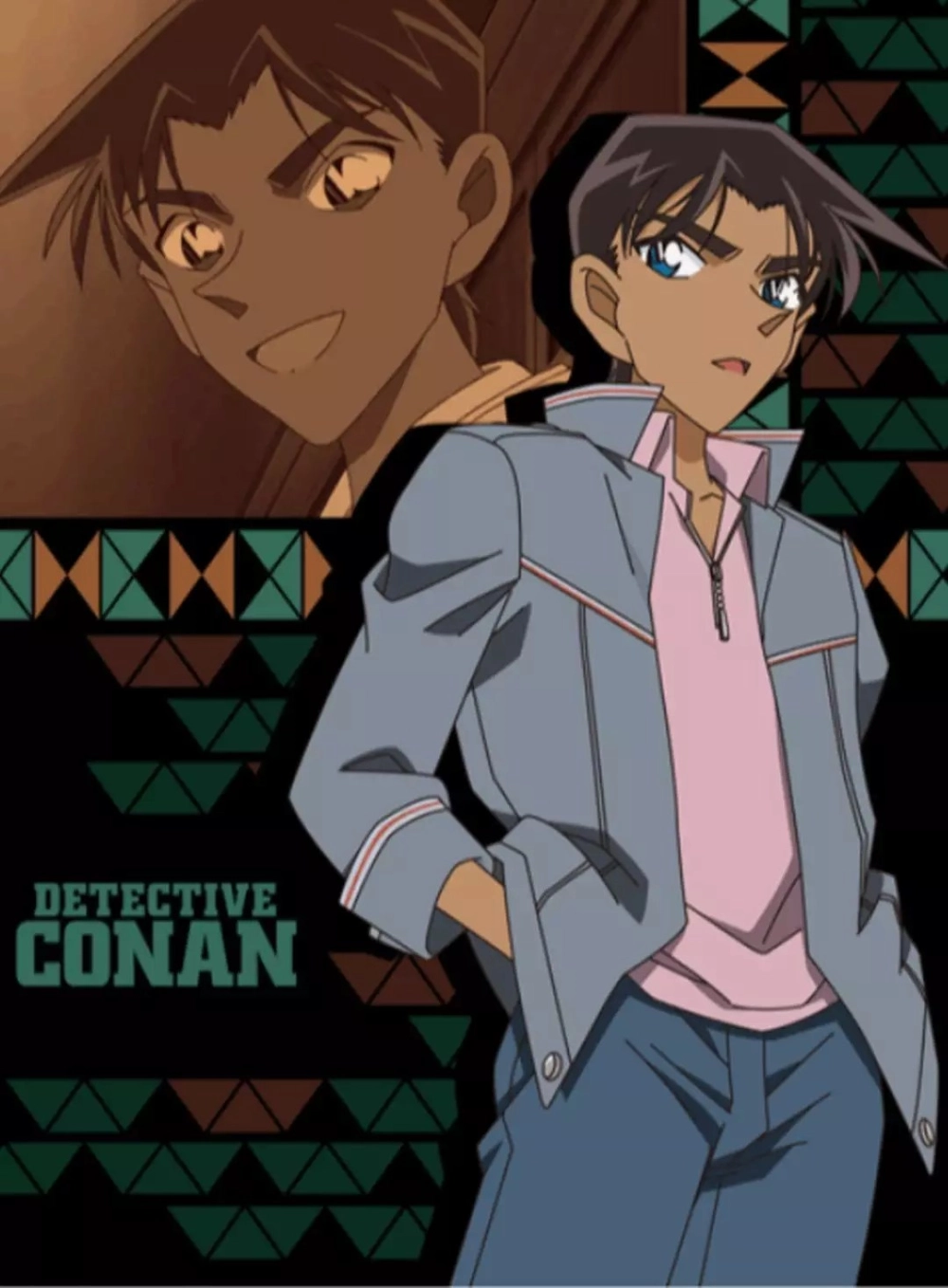 Hình ảnh của Heiji Hattori đầy năng lượng và mạnh mẽ