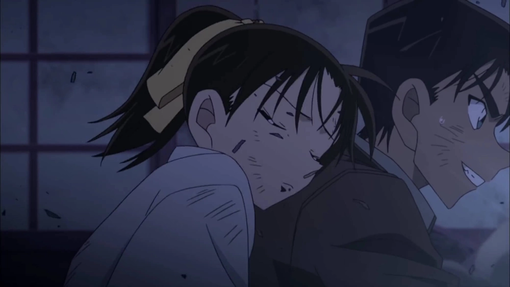 Ảnh Hattori Heiji và Kazuha ngập tràn cảm xúc