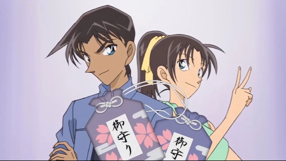 Conan Hattori Heiji và Kazuha là bộ ba không thể tách