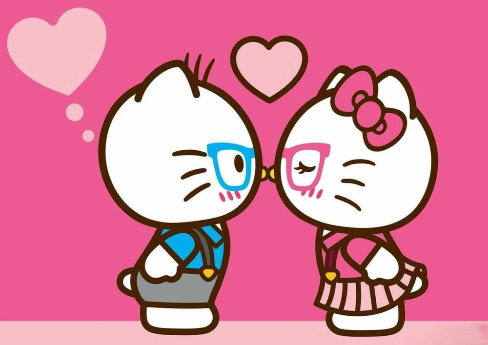 Tải ngay mẫu đẹp in tô màu hello kitty cho bé gái