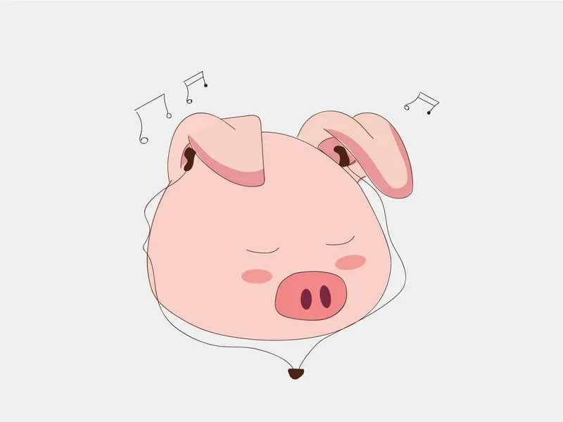 Tải về ngay lợn chibi cute đẹp nhất